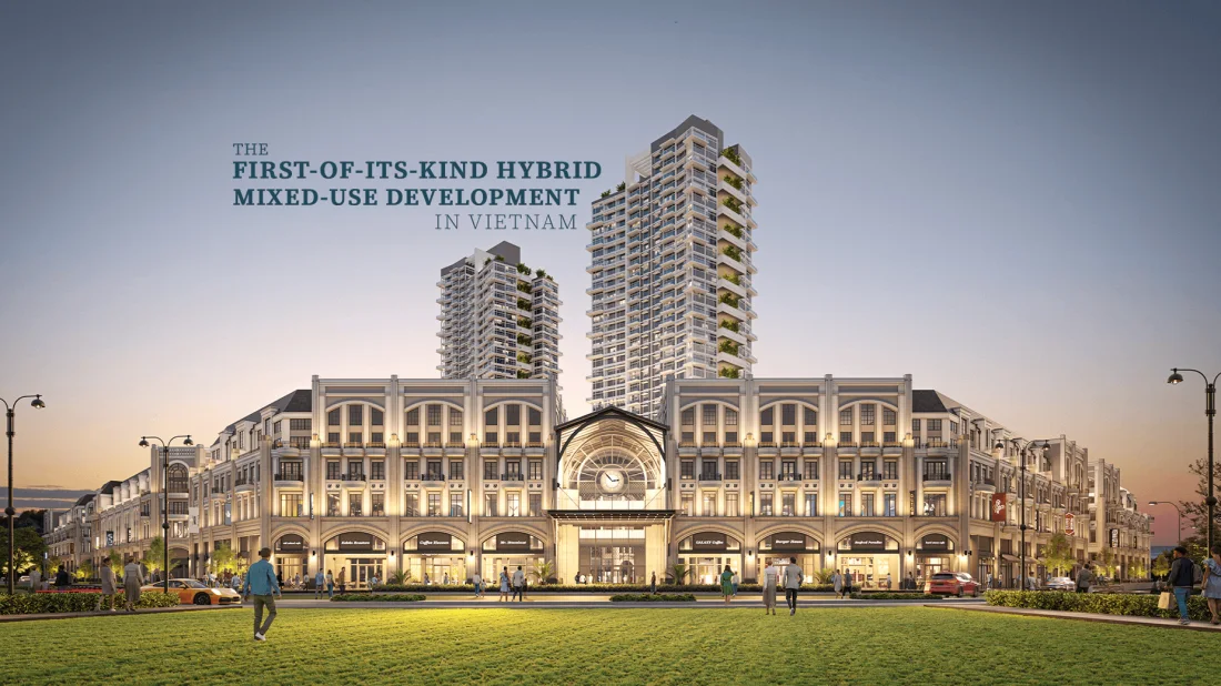 Arkadia Square: Phân khu thương mại và nhà ở tại dự án ParkCity Hanoi