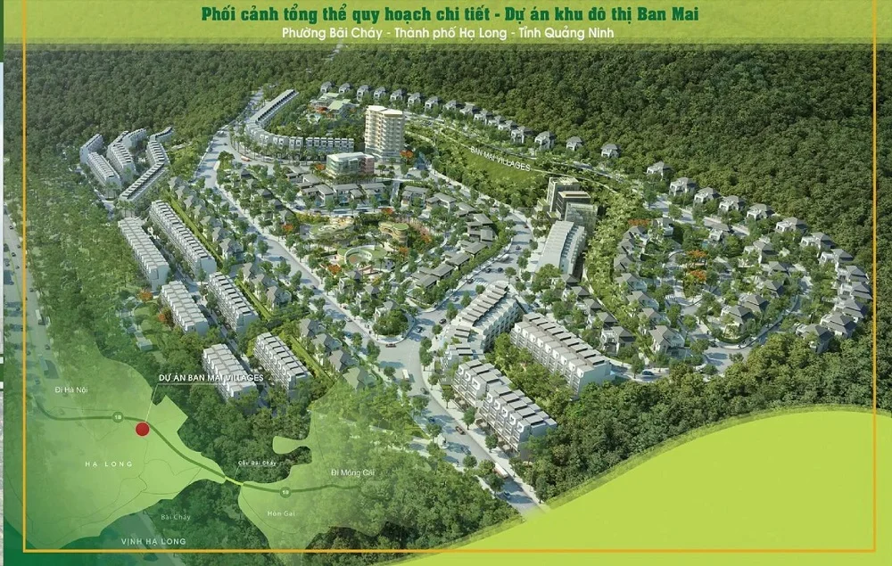 Ban Mai Villas: Dự án biệt thự tại Hạ Long