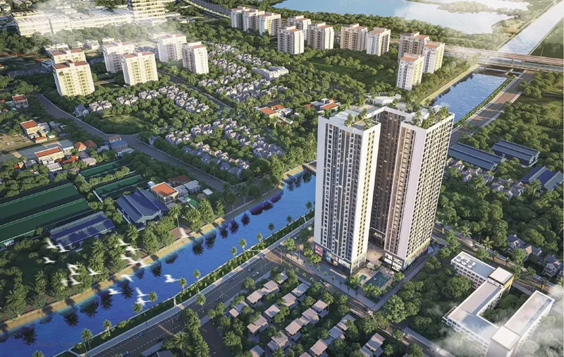 BlueGem Tower: Dự án chung cư tại huyện Thanh Trì- Ảnh 1.