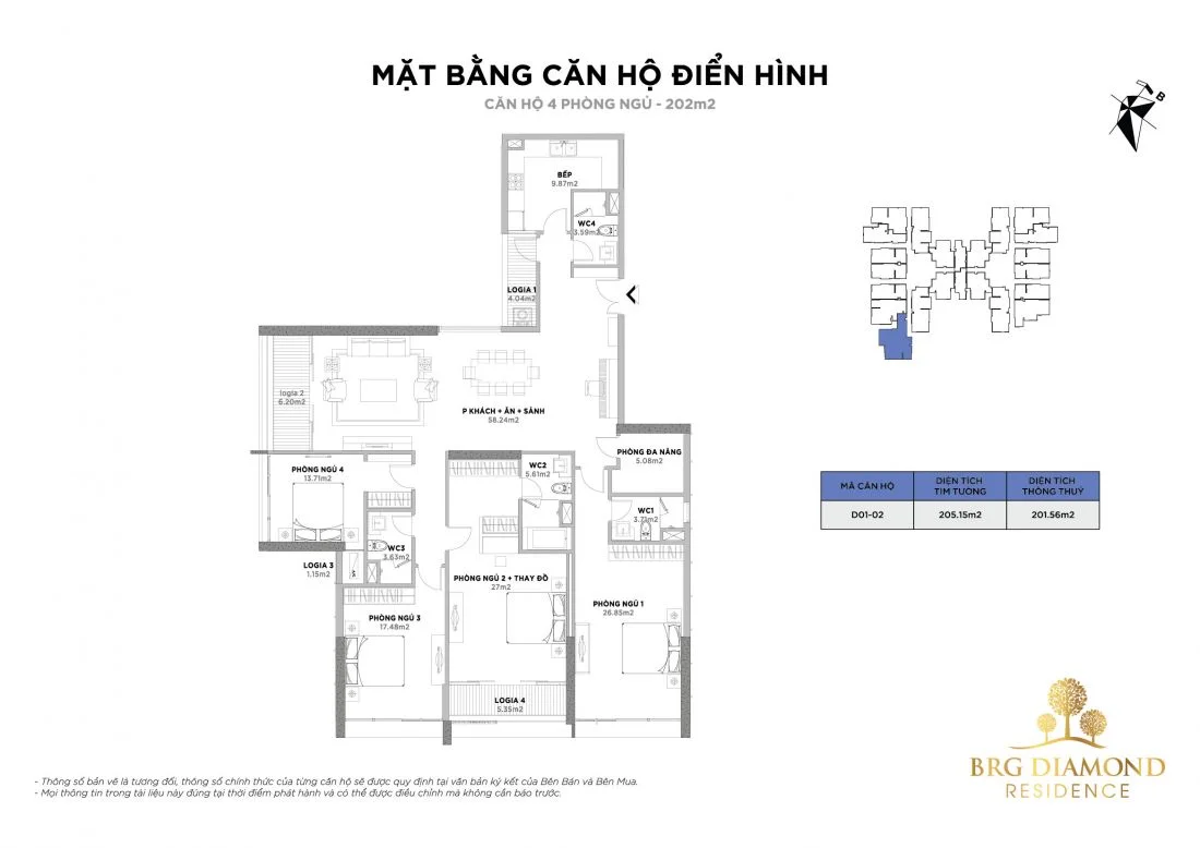 Căn hộ BRG Diamond Residence Hà Nội 5