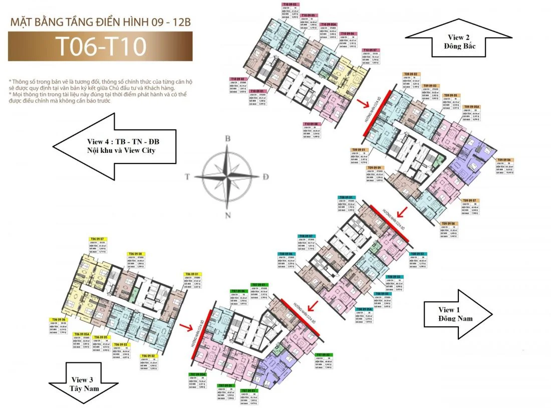 Mặt bằng tại dự án căn hộ Sun Grand Marina Town Hạ Long
