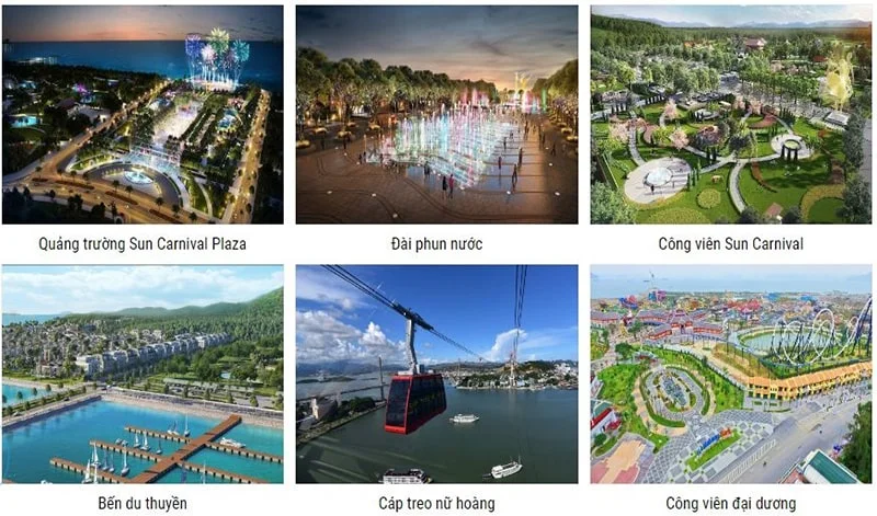 Tiện ích dự án căn hộ Sun Grand Marina Town Hạ Long