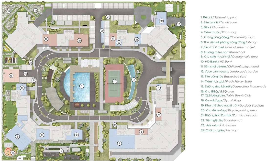 Căn hộ Essensia Hà Nội