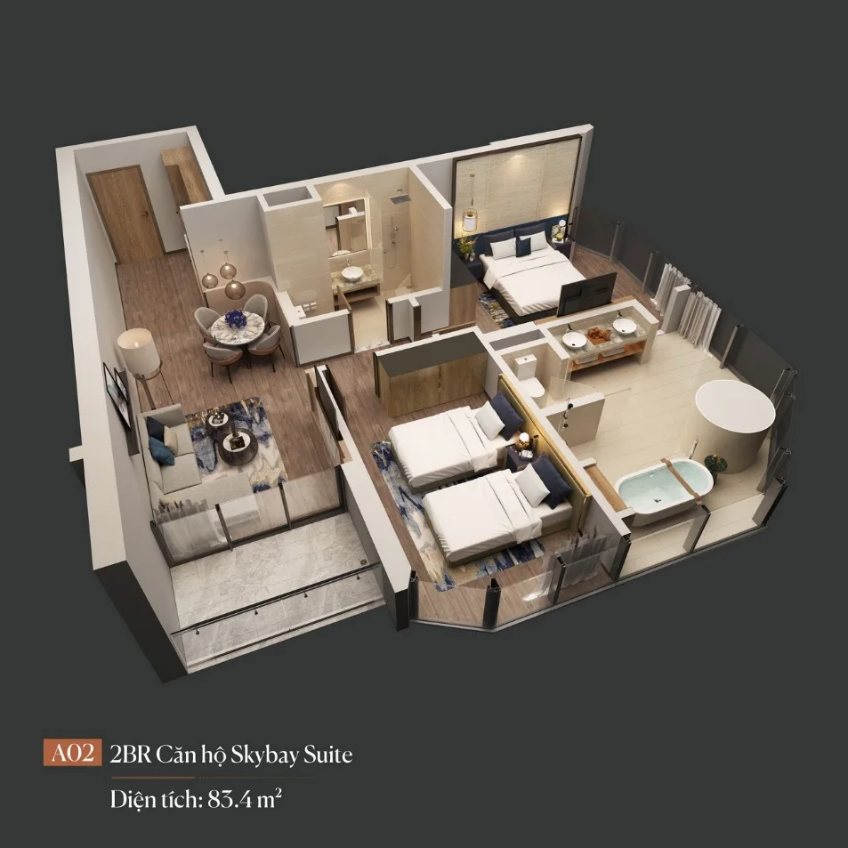 Căn hộ khách sạn À La Carte Halong Bay Quảng Ninh 5