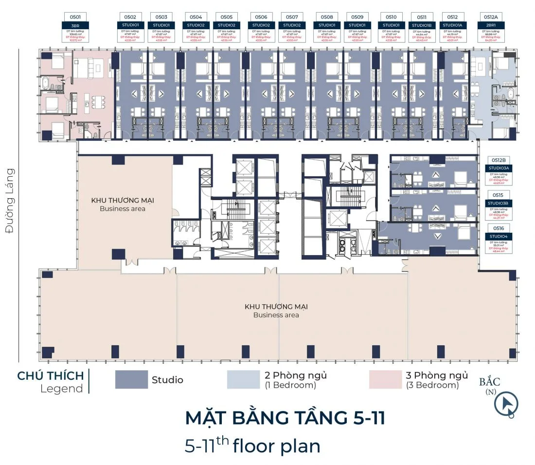 Căn hộ Lancaster Luminaire Hà Nội 3