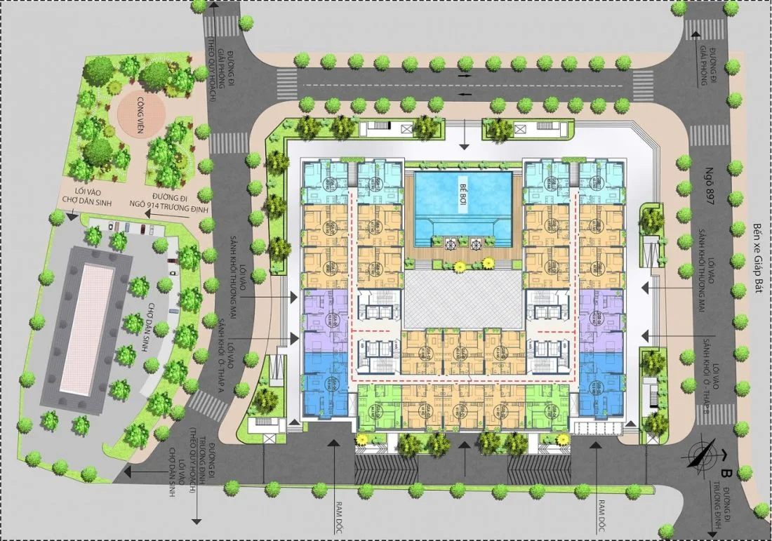 Căn hộ Southern Star Geleximco Hà Nội