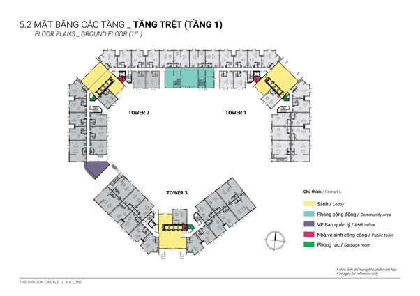 Căn hộ The Dragon Castle - Dragon City Hạ Long