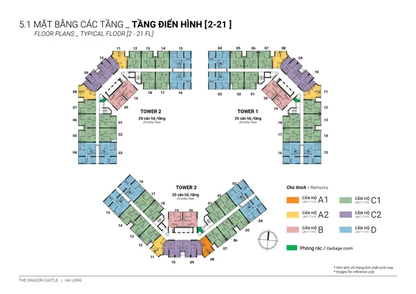 Căn hộ The Dragon Castle - Dragon City Hạ Long