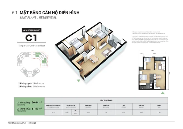 Căn hộ The Dragon Castle - Dragon City Hạ Long