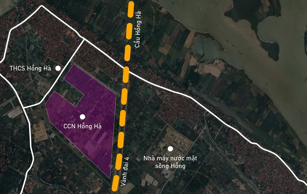 Cụm công nghiệp Hồng Hà tại Hà Nội- Ảnh 1. Cụm công nghiệp Hồng Hà tại Hà Nội- Ảnh 1.