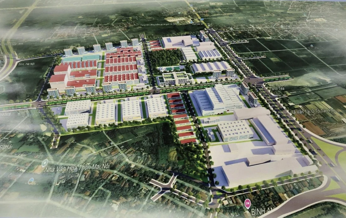 Cụm công nghiệp Mai Đình Hà Nội- Ảnh 2.