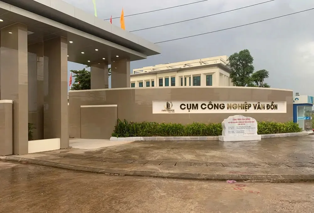 Cụm công nghiệp Vân Đồn Quảng Ninh- Ảnh 1. Cụm công nghiệp Vân Đồn Quảng Ninh- Ảnh 1.