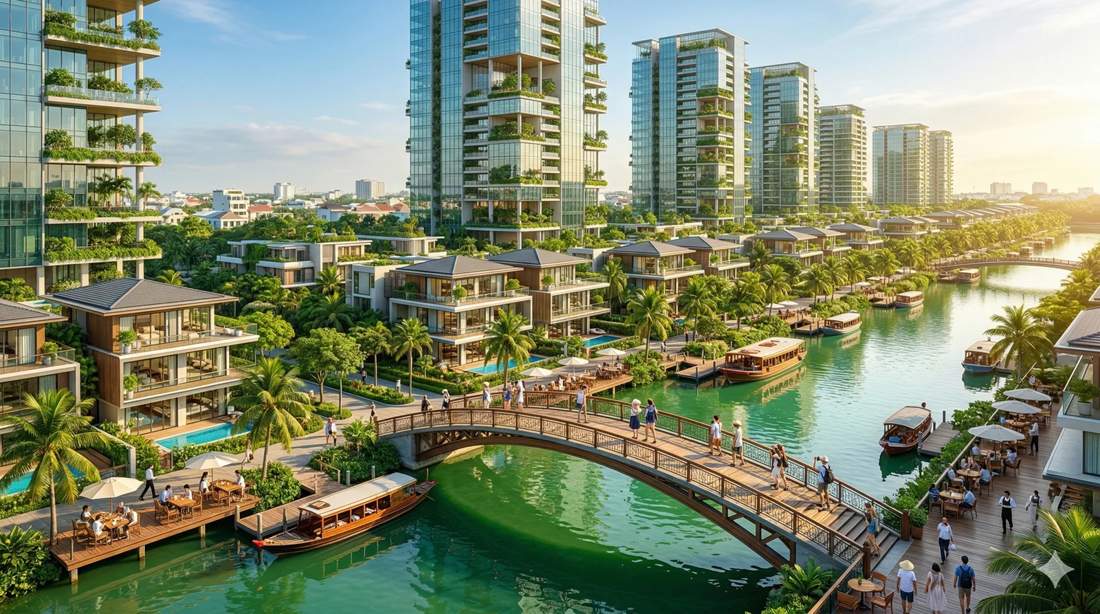 Dự án lớn nhất lịch sử miền Tây do Vingroup đề xuất : Rộng gấp đôi sân bay Tân Sơn Nhất, dân số dự kiến 300.000 người - Ảnh 3.