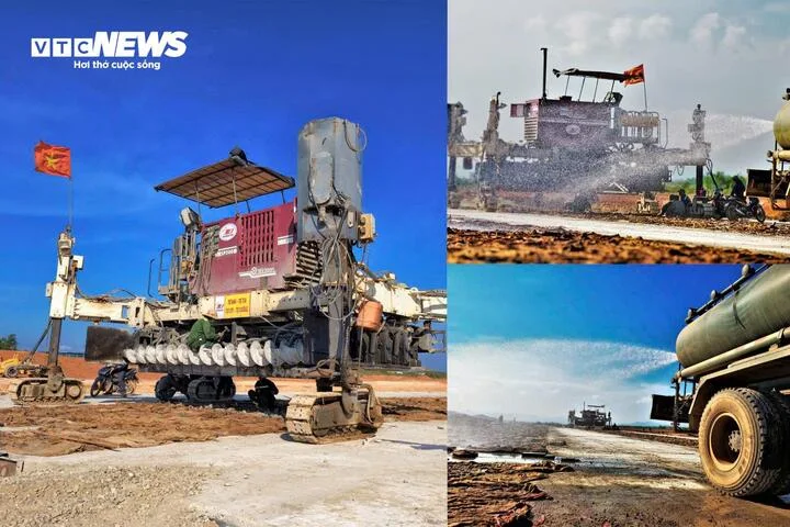 Gác nghỉ lễ, công nhân ngày đêm bám công trường sân bay Phù Cát- Ảnh 10.