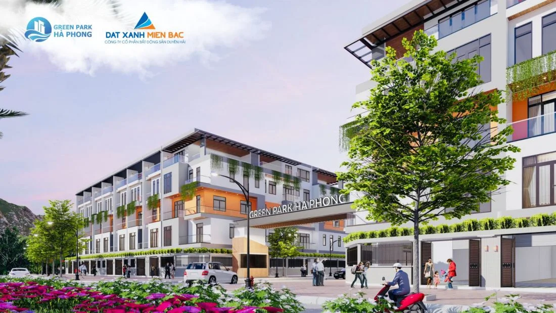 Green Park Hà Phong: Dự án nhà phố, shophouse tại Quảng Ninh