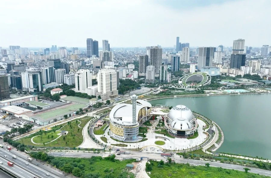Hà Nội hướng tới đô thị hóa 60% diện tích vào năm 2065