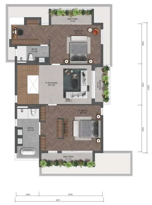 Hanoi Tropical Garden: Dự án biệt thự tại Hà Nội- Ảnh 4. Hanoi Tropical Garden: Dự án biệt thự tại Hà Nội- Ảnh 4.