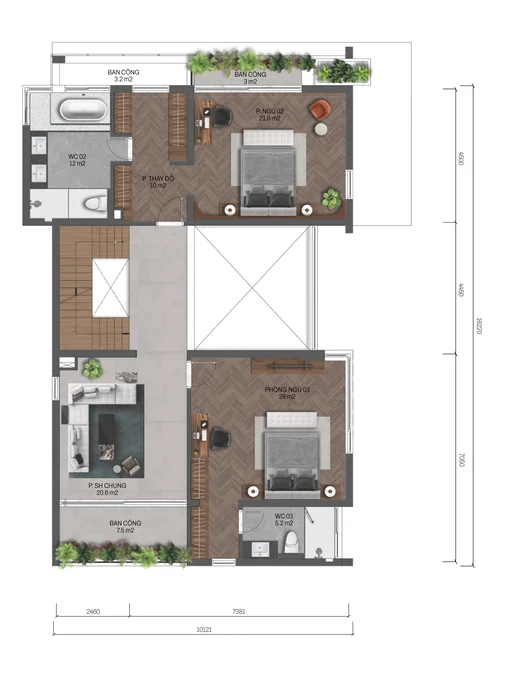 Hanoi Tropical Garden: Dự án biệt thự tại Hà Nội- Ảnh 8. Hanoi Tropical Garden: Dự án biệt thự tại Hà Nội- Ảnh 8.