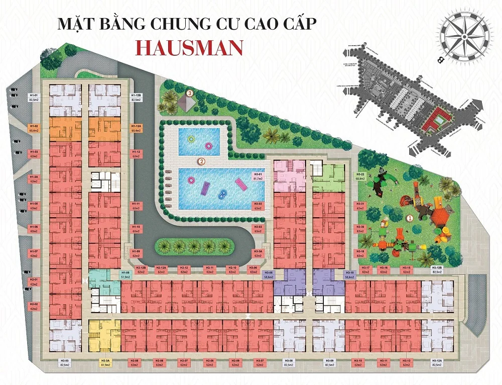 Hausman: Dự án chung cư tại Khu đô thị FLC Premier Parc