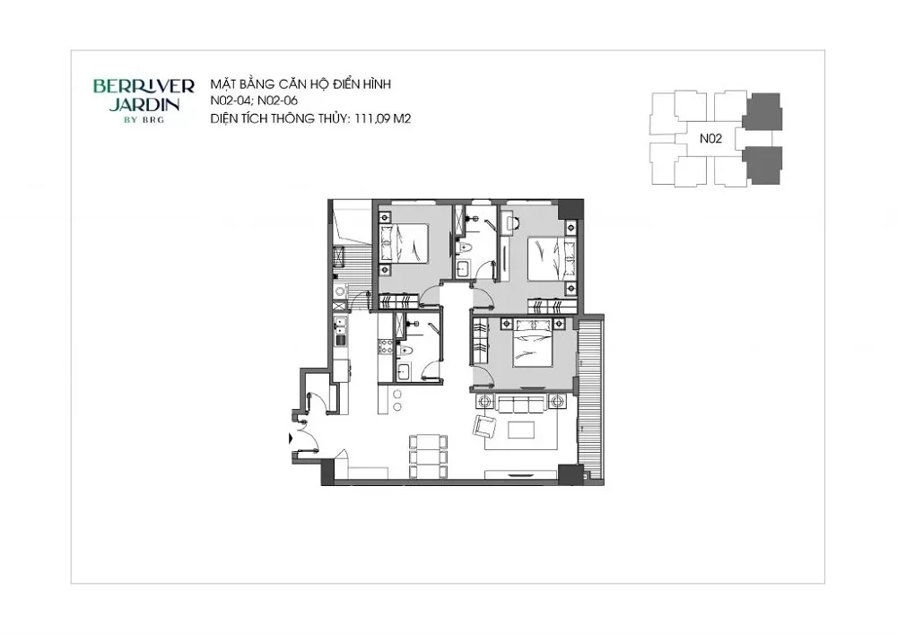 Khu chung cư Berriver Jardin Long Biên