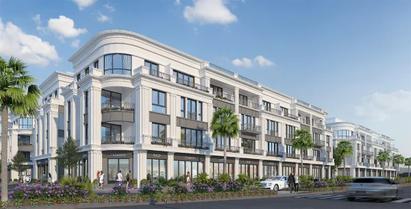 Phối cảnh các căn shophouse dự án nghỉ dưỡng FLC Tropical City Hạ Long Phối cảnh các căn shophouse dự án nghỉ dưỡng FLC Tropical City Hạ Long
