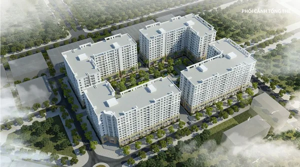 Phối cảnh khối chung cư gồm 4 block của dự án FLC Tropical City Hạ Long Phối cảnh khối chung cư gồm 4 block của dự án FLC Tropical City Hạ Long