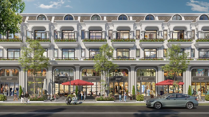 Nhà phố kinh doanh Calyx Residence Hà Nội