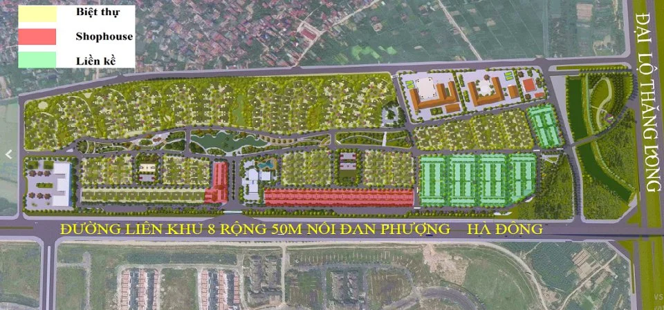 Khu đô thị Hà Đô Charm Villas Hà Nội