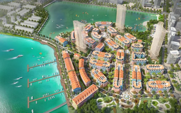 Phối cảnh tổng thể dự án Harbor Bay Ha Long