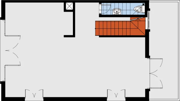 Mặt bằng tầng 1 mẫu nhà điển hình dự án Harbor Bay Ha Long