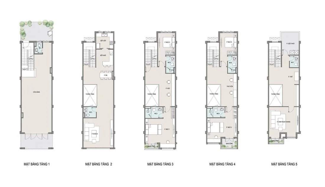 Mặt bằng thiết kế dự án Hinode Royal Park Hà Nội