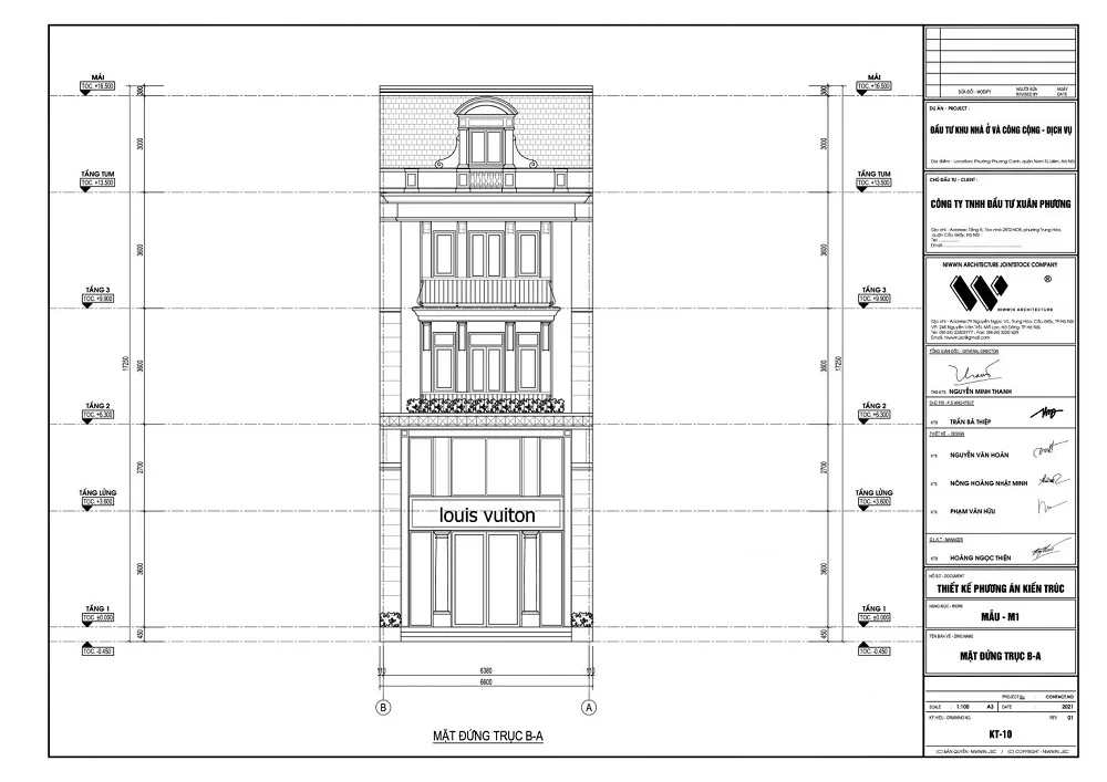 Louis City Xuân Phương: Dự án shophouse tại Hà Nội