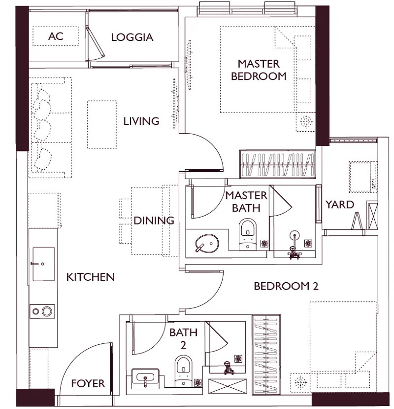 Lumi Prestige: Phân khu căn hộ thuộc Lumi Hanoi- Ảnh 5. Lumi Prestige: Phân khu căn hộ thuộc Lumi Hanoi- Ảnh 5.