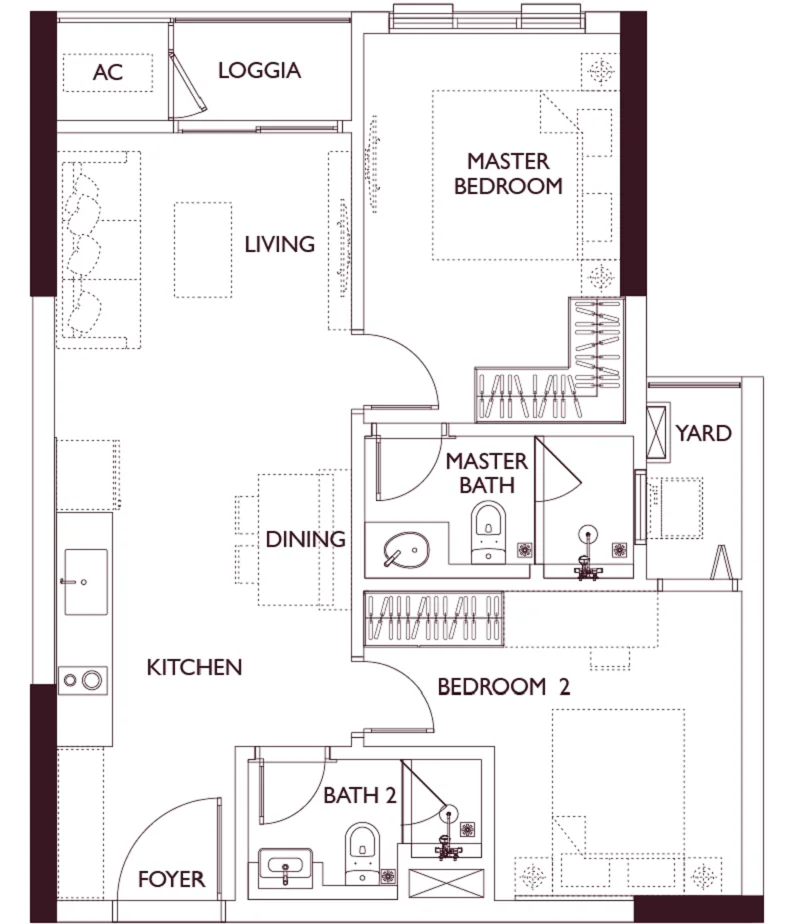Lumi Prestige: Phân khu căn hộ thuộc Lumi Hanoi- Ảnh 6. Lumi Prestige: Phân khu căn hộ thuộc Lumi Hanoi- Ảnh 6.