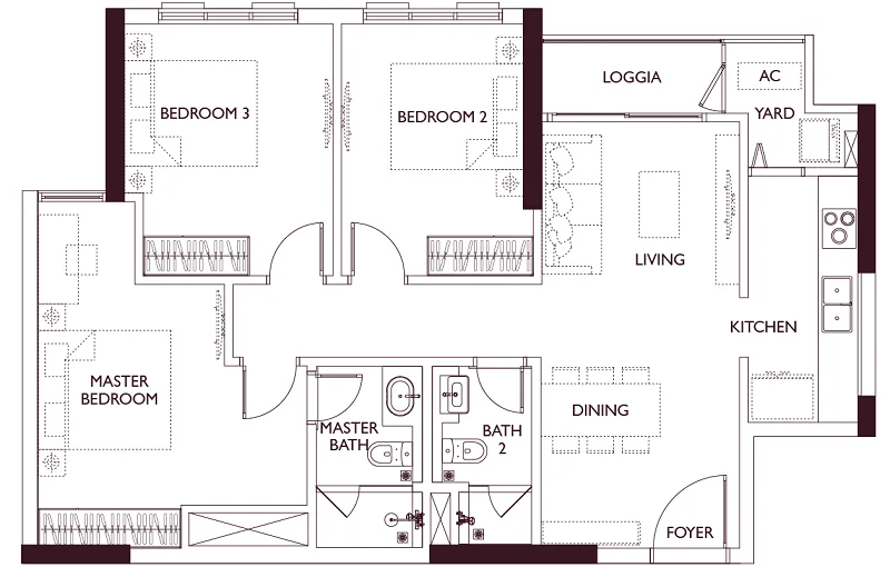 Lumi Prestige: Phân khu căn hộ thuộc Lumi Hanoi- Ảnh 7. Lumi Prestige: Phân khu căn hộ thuộc Lumi Hanoi- Ảnh 7.