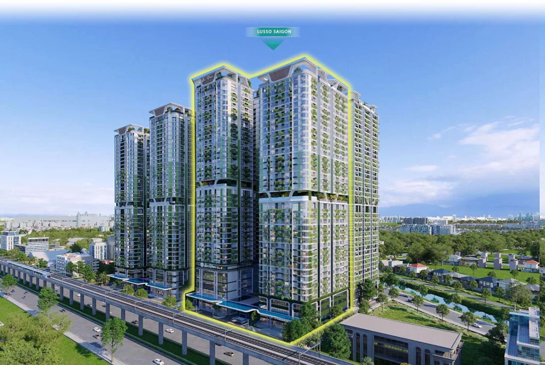 Lusso Saigon: Phân khu căn hộ thuộc La Pura TP.HCM- Ảnh 1.