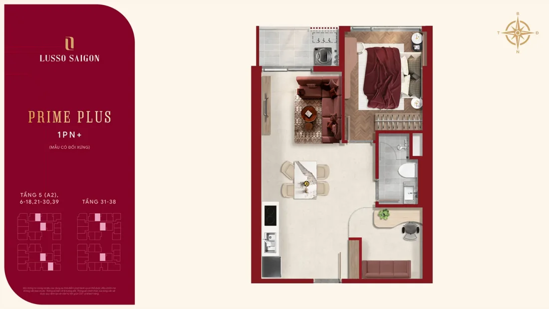 Lusso Saigon: Phân khu căn hộ thuộc La Pura TP.HCM- Ảnh 4.