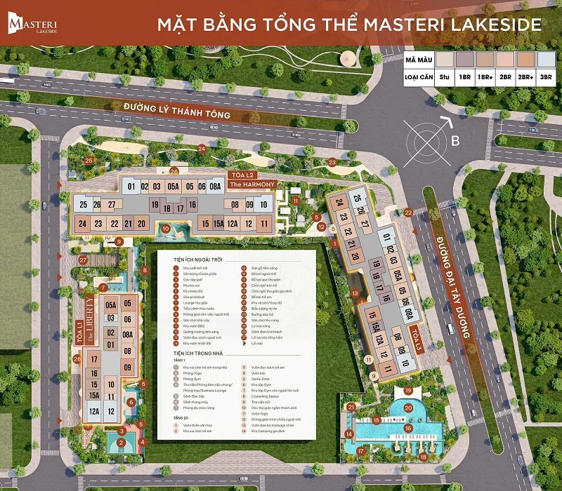 Masteri Lakeside: Phân khu tại Ocean Park 1 Gia Lâm- Ảnh 3.
