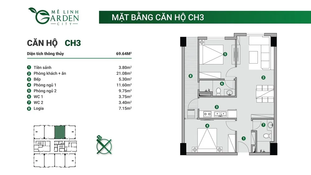 Mê Linh Garden City: Dự án nhà ở xã hội tại Hà Nội