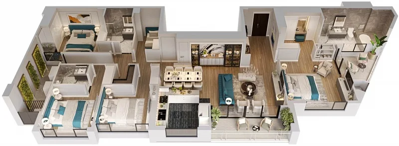 Northern Emerald: Tổ hợp thương mại, căn hộ tại Hà Nội- Ảnh 6. Northern Emerald: Tổ hợp thương mại, căn hộ tại Hà Nội- Ảnh 6.