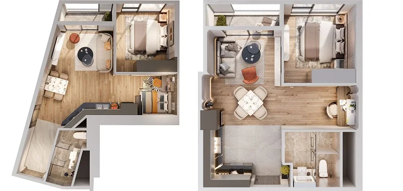 The Continental: Phân khu căn hộ thuộc Imperia Signature Cổ Loa- Ảnh 4. The Continental: Phân khu căn hộ thuộc Imperia Signature Cổ Loa- Ảnh 4.