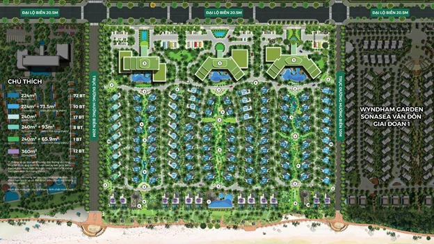 The Premier - phân khu biệt thự dự án Sonasea Vân Đồn