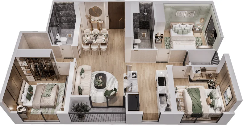 The Victoria: Phân thu thuộc Imperia Smart City Hà Nội- Ảnh 11.