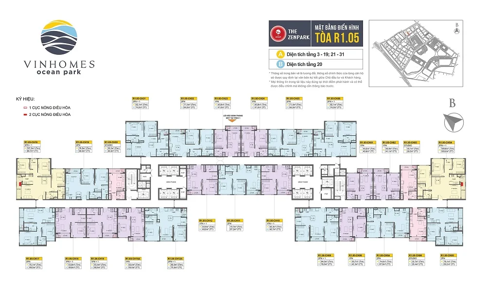 The Zenpark: Dự án khu căn hộ tại Vinhomes Ocean Park