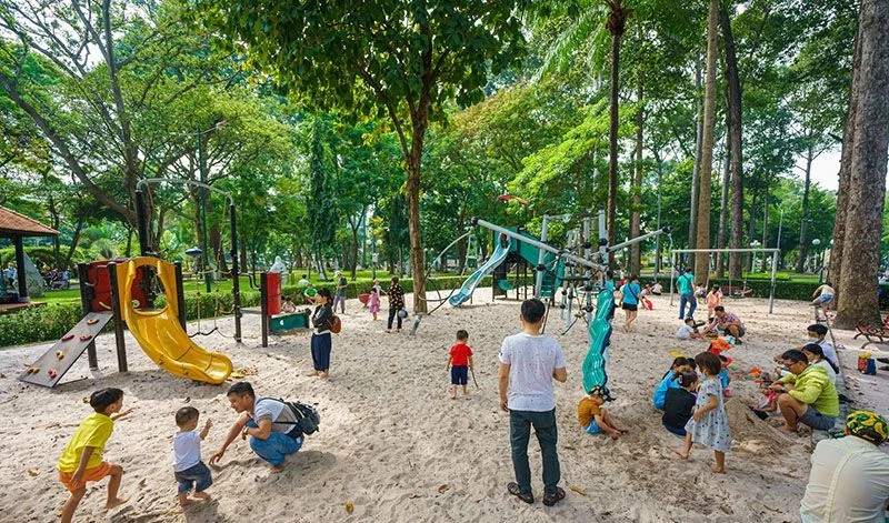 Tích hợp 100 công viên, Vinhomes Sài Gòn Park “giải cứu” giấc mơ sống xanh của cư dân TP. Hồ Chí Minh