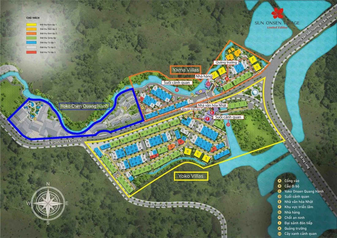 Tổ hợp biệt thự khoáng nóng Sun Onsen Village – Limited Edition Quảng Ninh