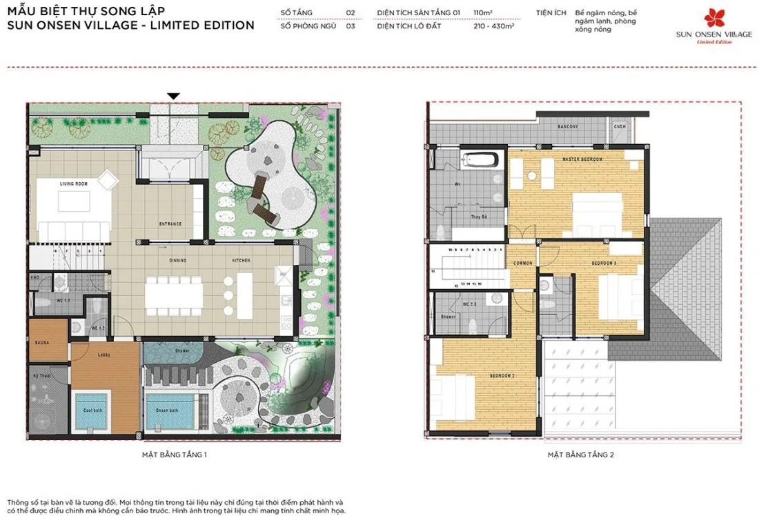 Tổ hợp biệt thự khoáng nóng Sun Onsen Village – Limited Edition Quảng Ninh