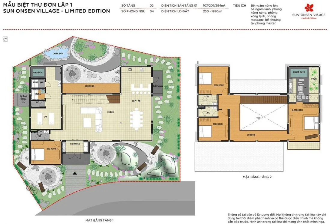 Tổ hợp biệt thự khoáng nóng Sun Onsen Village – Limited Edition Quảng Ninh