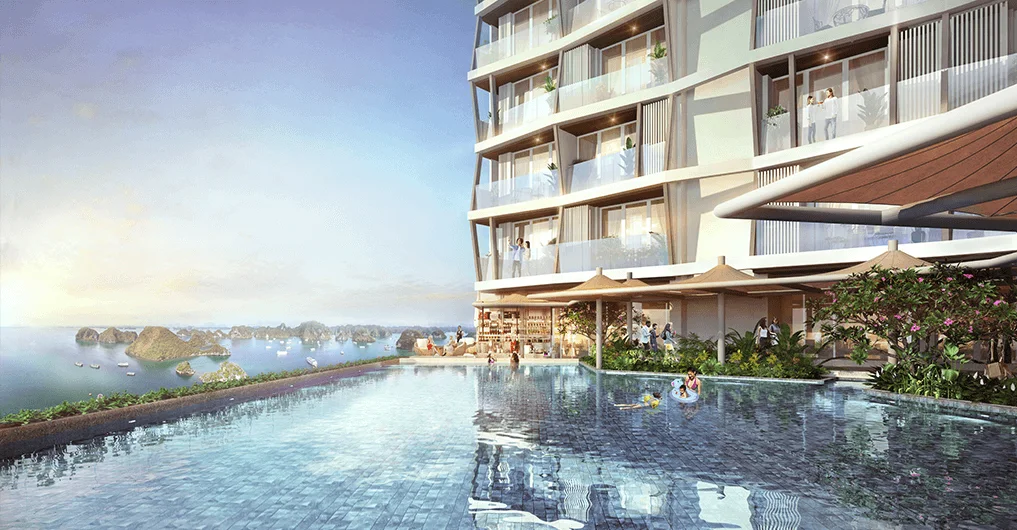 Hồ Bơi dự án The Holiday Ha Long Quảng Ninh