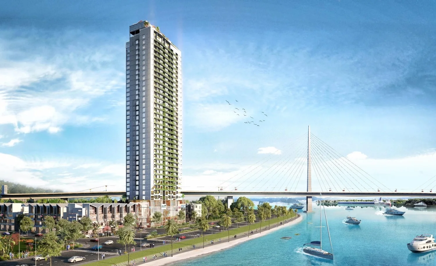 Tổ hợp căn hộ, nhà liền kề Green Diamond Hạ Long